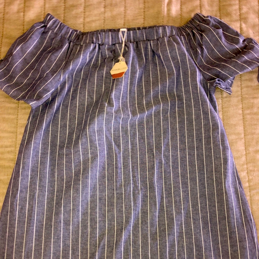 Pink Blush maternity dress. Brand new with tags!